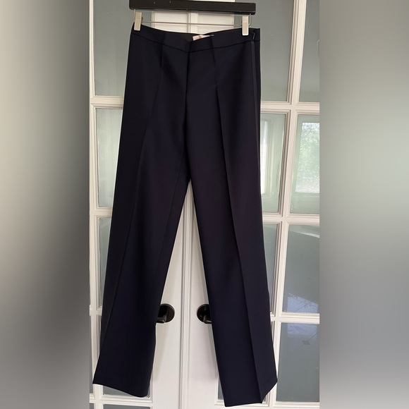 Tory Burch “Lissa” wide leg trousers in wool